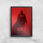 The Batman Poster Giclee Art Print - A3 - Black Frame