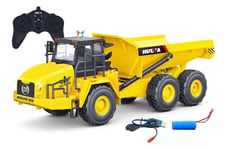 Huina 1553 RC Dumper Truck Remote Controlled Construction Vehicle Dumper  1/16