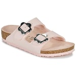 Mules enfant BIRKENSTOCK  Arizona Kids Flower Buckle BF Light Rose