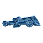 Cuticuter League of Legends Épée coupe-biscuits, bleu 8 x 7 x 1,5 cm