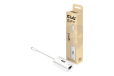Club 3D CAC-1519 - netværksadapter - USB-C 3.2 Gen 1 - Gigabit Ethernet