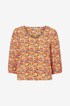 JDY - Blus jdyLizzi 3/4 Top Wvn - Orange