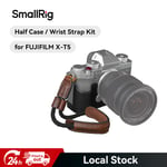 SmallRig Vintage Half Case & Wrist Strap Kit for FUJIFILM X-T5 Camera Hand Grips