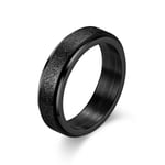 anti-ångest spinner fidget roterande ring ringar Size6/16.4mm