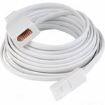 5 Meter Landline BT Telephone Extension Cable Lead Wire Cord Phone Fax Modem