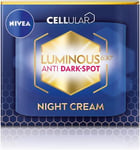 NIVEA Cellular LUMINOUS 630 Anti-Dark Spot Even Tone Night Cream (50Ml), Hydrati