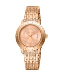 Roberto Cavalli RC5L030M0075 Womens Quartz Rose Gold Stainless Steel 5 ATM 32 mm Watch - One Size