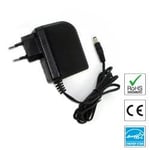 Chargeur / Alimentation 7.5V compatible avec Clavier Sampleur Casio SK-10 (Adaptateur Secteur)