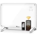 TRESKO Radiateur Electrique Mobile WiFi - App-Control Affichage LED avec télécommande Chauffage électrique Mural thermostat 9 179