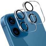 [2-Pack] iPhone 11 Linsskydd av Härdat Glas - Skydd för Kamera, Anti-Reptåligt