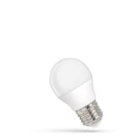 LED Klotlampa E27 1W/830 90lm 230V Opal