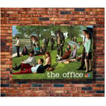 Chtshjdtb The Office Tv Series Gift Art Posters and Prints Canvas Painting Home Wall Decor Gift Artwork -24X32 Inch No Frame 1 Pcs