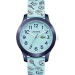 Lacoste 2030013 12.12 KIDS Unisex Turquoise Silicone Strap Analogue Quartz Watch