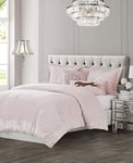 Juicy Couture - Comforter Set - Gothic Design Bedding - Twin - 2 Piece Set Includes (1) 90" x 68" Comforter and (1) 20" x 26" Sham - Wrinkle Resistant - Premium Bedroom Decor - Pink