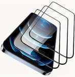 3-pakning Skjermbeskytter til iPhone 12 Mini i 9D herdet glass