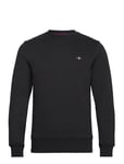 GANT Reg Shield C-Neck Sweat Svart