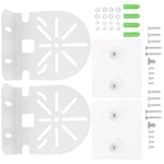 3x L Shape Metal Wall Ceiling Mount Set for CCTV Cameras Compatible with TP-Link