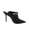 Jimmy Choo WoMens Black Calf Leather Lexx Pumps Shoes - Size EU 37