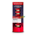 Loreal Revitalift Laser Renew 7 Day Ampoules 10% Glycolic Acid Peel Effect