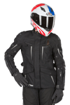 Jakke Alpinestars Stella Yaguara Drystar Tech-Air® Svart-Antrasitt