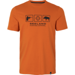 Seeland Seeland Men's Lanner T-Shirt Gold Flame M, Gold Flame