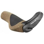 Ergon GP3 Biokork Grips / Bar Ends - Black Cork Small Black/Cork