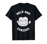 Curious George Wild and Curious Big Face T-Shirt
