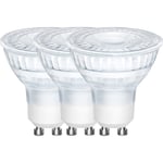 Nordlux GU10 spotlampa 4,9W, 2700K, 3 st.