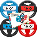 Steering Wheels for Nintendo Switch & OLED Console - Party Pack (4