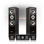 5.0 Surround Sound Speakers Black Finish Home Cinema Hi-Fi Theatre System 1150W