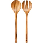 Salladsbestick 34 cm, teak