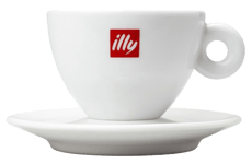 illy cappuccinokopp (med fat) 20cl 1st