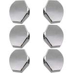 Stämskruvar till Gitarr - 6-pack - Silver