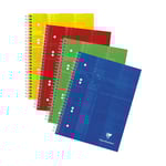 Kollegieblock ​​​​​​​A5+ linjerat | 80 ark | Clairefontaine 8576C | 5st