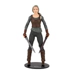 McFarlane Netflix The Witcher Ciri (Season 2) 7'' Action Figure with Accessories, Multicolor