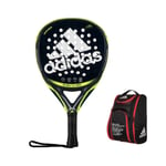 Adidas Adipower 3.1 + Racket Bag Multigame Sort/Rød