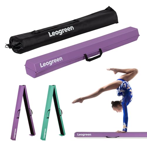 Poutre De Gymnastique Pliable RELAX4LIFE – 210 Cm, Finette Imperméable, Pieds Surélevés
