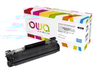 Owa - Jumbo Yield - Svart - Kompatibel - Återanvänd - Tonerkassett (Alternativ För: Canon 712, Hp 35A) - För Canon I-Sensys Lbp3010, Lbp3100
