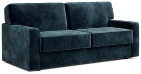 Jay-Be Linea Velvet 3 Seater Sofa Bed - Ink Blue