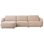 Rowico Norris 4-sits divansoffa tyg beige