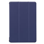 Huawei MediaPad M5 10 / (Pro) - Läder Tri-Fold fodral väska Mörkblå