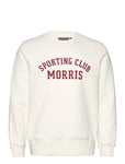 Welton Sweatshirt *Villkorat Erbjudande Sweat-shirt Tröja Creme Morris