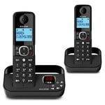 Alcatel F860 Voice Cordless Phone & Answer Machine, Twin Handset