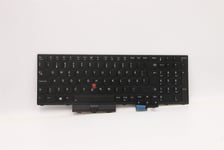 Lenovo ThinkPad T15g 2 P15 2 Keyboard Swedish Finnish Black Backlit 5N21B44349