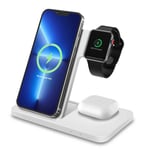 3IN1 Wireless Charger Dock Charging Station For Apple Watch iPhone 14 Air Pods