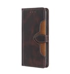 VGANA Case for MOTO Motorola G50, Wallet Flip Folio Stand View Cover Cover, Compatible for“MOTO Motorola G50” Phone Case （Brown）