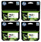 Original HP 963XL CMYK Ink Cartridges  For Officejet Pro 9010e 9012 9015
