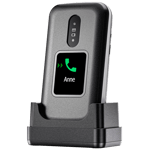Téléphone Mobile Doro 2880 4G à clapet pour Seniors Noir