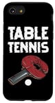Coque pour iPhone SE (2020) / 7 / 8 Ping Pong Power Raquette de tennis de table