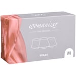 Womanizer Silicone Replacement Heads 3 Pack Medium - White